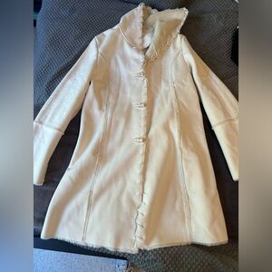 Faux Suede & Fur Jacket